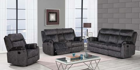 U7303 Domino Granite Microfiber Reclining Sofa By Global Furniture ... inside Maximizing Your Time with the U7303 Reclining Sofa Coffee