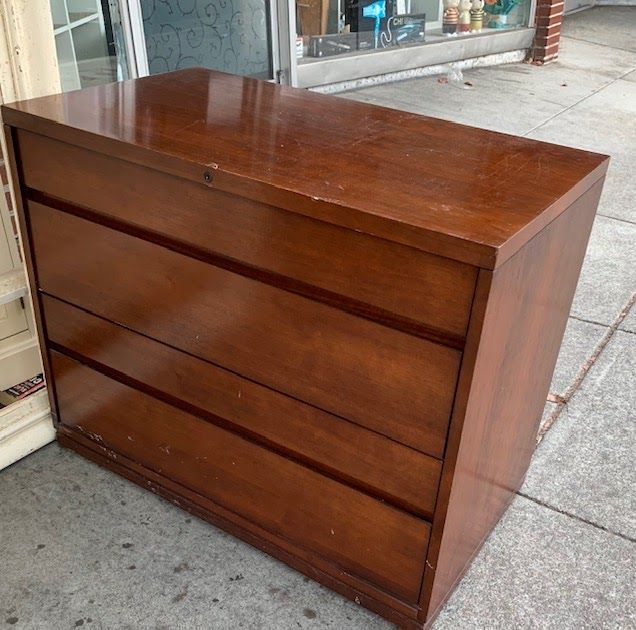 Uhuru Furniture &amp; Collectibles: Sold #100760 Kimball 2 Drawer Lateral ... within Understanding the Appeal of Kimball Tall Dresser with Modern Design