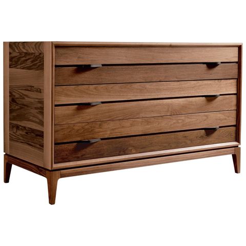 Velo Solid Wood Dresser, Walnut In Hand-Made Natural Finish ... in Jenna 7-Drawer Solid Wood Dresser, Natural Finish