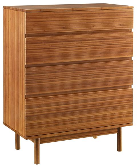 Ventura 4 Drawer Chest, Amber - Midcentury - Dressers - By Hedgeapple ... pertaining to Ventura 4 Drawer Dresser, Amber