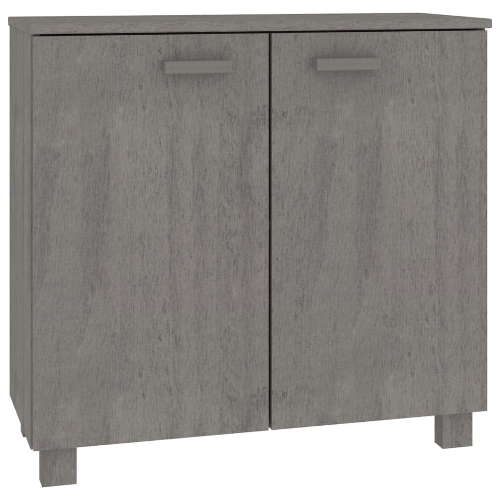 Vidaxl Sideboard Buffet Cabinet For Living Room Kitchen Hamar Solid ... regarding Exploring the Aesthetic Appeal of Pine Wood in Modern Kitchen Interiors