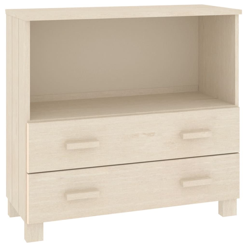 Vidaxl Sideboard Hamar Honey Brown 85X35X80 Cm Solid Wood Pine | Vidaxl.ae regarding Exploring the Aesthetic Appeal of Pine Wood in Modern Kitchen Interiors