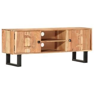 Vidaxl Tv Cabinet 46.5&quot;X11.8&quot;X17.7&quot; Solid Acacia Wood regarding Beyond the Box Enhancing Your Living Space with the vidaXL Acacia TV Cabinet