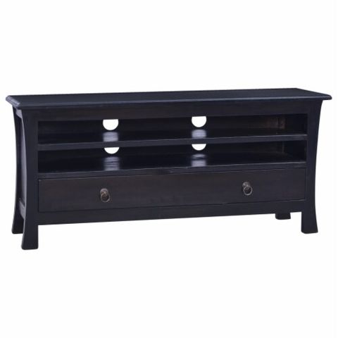 Vidaxl Tv Stand Light Black Coffee 39.4 X11.8 X17.7 Solid Wood Mahogany ... for Vidaxl Tv Stand Tv Console Sideboard Solid Mahogany Wood With Light Black Coffee