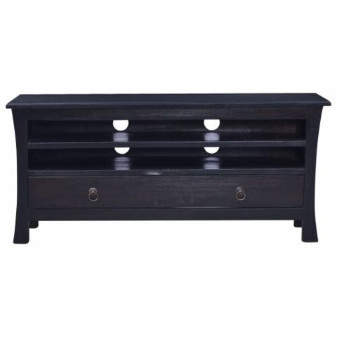 Vidaxl Tv Stand Light Black Coffee 39.4 X11.8 X17.7 Solid Wood Mahogany ... intended for Vidaxl Tv Stand Tv Console Sideboard Solid Mahogany Wood With Light Black Coffee