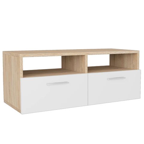Vidaxl Tv Stand Tv Console Sideboard Tv Unit Home Media Unit Engineered ... throughout Vidaxl Tv Stand Tv Unit With Storage Media Unit Hamar White Solid Wood Pine