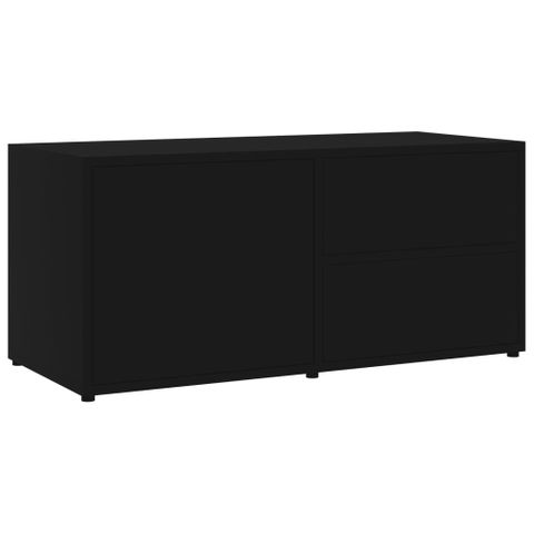 Vidaxl Tv Stand Tv Console Sideboard Tv Unit Home Media Unit Engineered ... with Understanding the Versatility of Black Metal TV Units in Modern Living Spaces