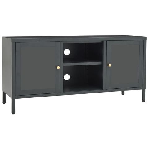 Vidaxl Tv Stand Tv Console Sideboard Tv Unit Home Media Unit Steel And ... for Elevate Your Home Entertainment Setup with vidaXL Media Units