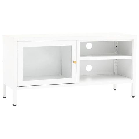 Vidaxl Tv Stand Tv Console Sideboard Tv Unit Home Media Unit Steel And ... regarding Elevate Your Home Entertainment Setup with vidaXL Media Units
