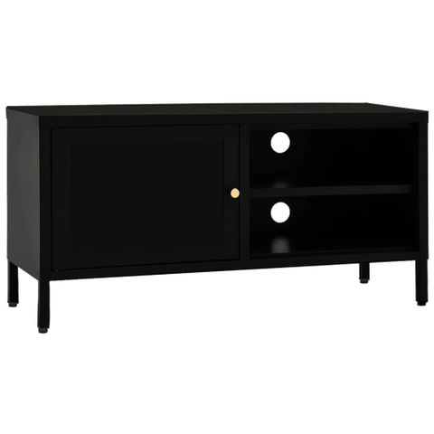 Vidaxl Tv Stand Tv Console Sideboard Tv Unit Home Media Unit Steel And ... with regard to Elevate Your Home Entertainment Setup with vidaXL Media Units
