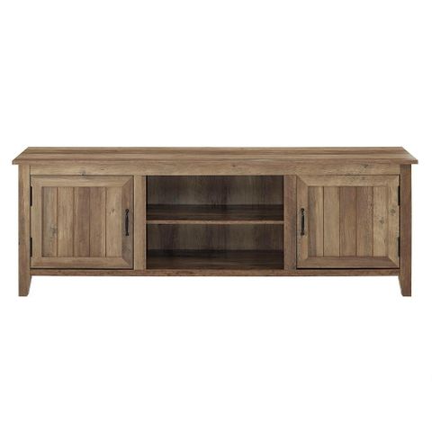 Walker Edison 70 In. Modern Farmhouse Entertainment Center Tv Stand ... regarding Modern Rustic Oak Finished 1-Door Wood Tv Stand