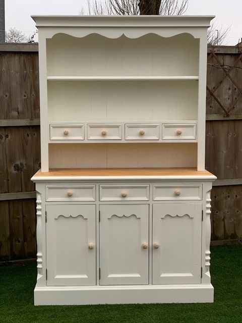 Welsh Dresser In White | In Kingswood, Bristol | Gumtree inside Ireland Dresser, White