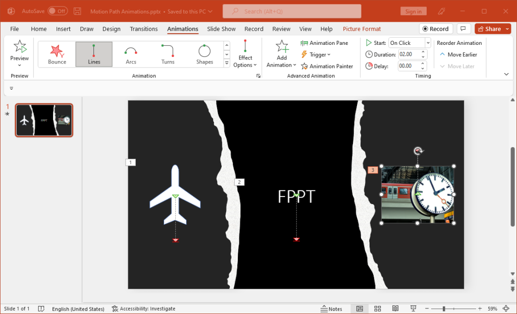 What Are Motion Paths Animations In Powerpoint And How To Use Them? for Motion Reclining Sofa, Padded Seat With Lumbar Support &amp; Pillow Arms, Dark Brown
