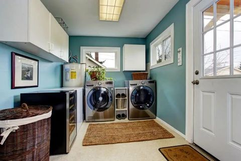 What Is The Most Popular Color For A Laundry Room? pertaining to Trending Now: 2017’S Most Popular Laundry Rooms