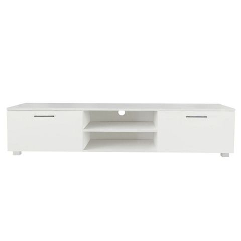 White Tv Stand For 70 Inch Tv Stands, Media Console Entertainment ... pertaining to Ellice 71" Tv Stand Media Console White