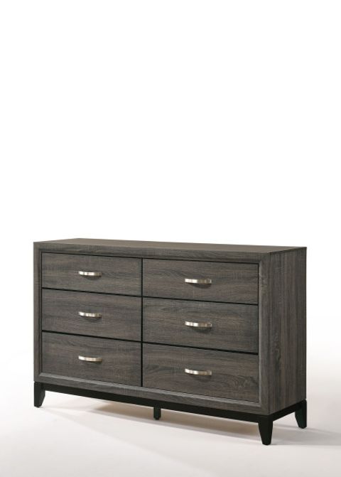 58" X 16" X 37" Weathered Gray Dresser - Transitional - Dressers - By ... within Maximizing Storage with a 58 X 16 X 37 Weathered Gray Dresser