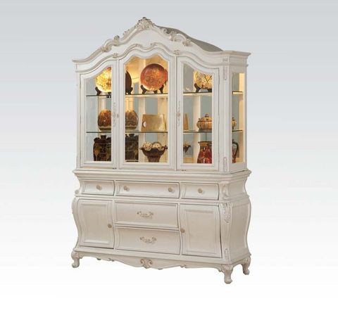 Acme 63544 Astoria Grand Wensley Chantelle Pearl White Finish Wood ... in A Deep Dive Into the History and Evolution of Chantelle Chest and Pearl White