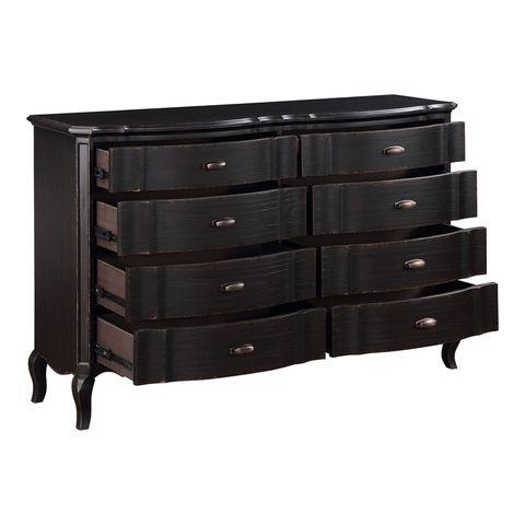 Acme Chelmsford 8-Drawer Contemporary Wood Dresser In Antique Black with Exploring the Distinctive Features That Define Acme Chelmsford Dresser Design