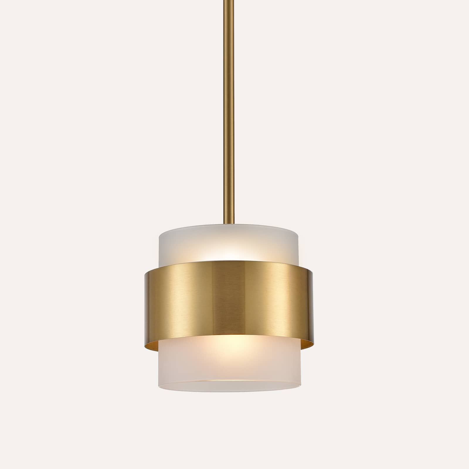Adorn Your Homes With Classy Glass Pendant Lights | Claxy throughout Exploring the Versatility of the Zeno 8.5 Wide Pendant with Metal Shade in Brass/Brass