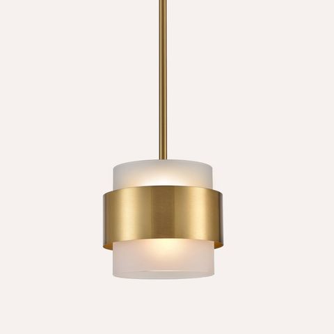 Adorn Your Homes With Classy Glass Pendant Lights | Claxy throughout Exploring the Versatility of the Zeno 8.5 Wide Pendant with Metal Shade in Brass/Brass