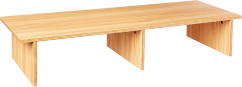 Amazon.com: Convenience Concepts 121043Lo Large Tv/Monitor Riser, Light ... inside Convenience Concepts Designs2Go Large Tv-Monitor Riser In Light Oak Wood Finish