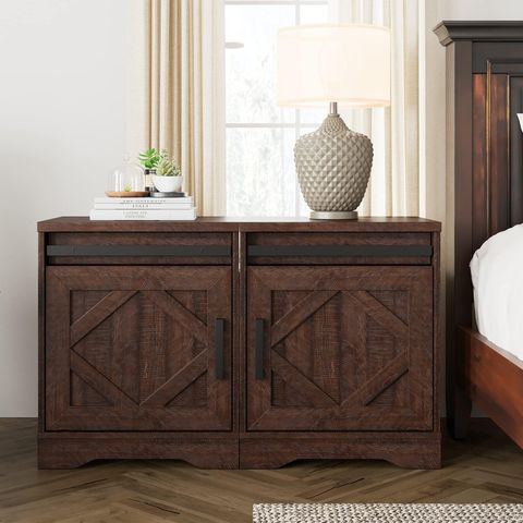 Amazon.com: Picket House Furnishings Dex End Table Walnut/Transitional ... intended for Picket House Furnishings Dex 7 Drawer Dresser In Walnut