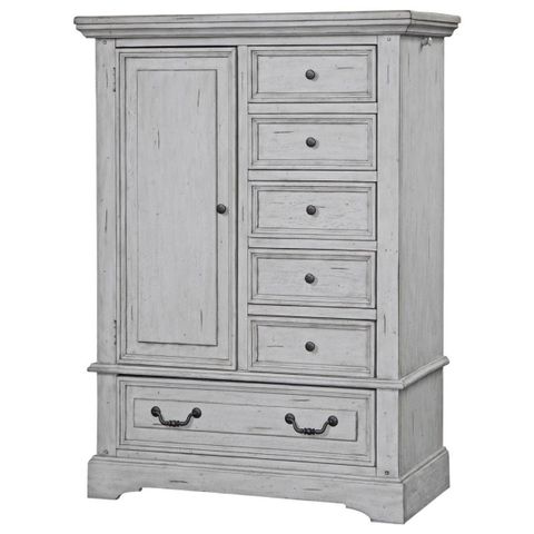 American Woodcrafters Stonebrook Traditional Gentleman's Chest | Johnny ... with regard to Stonebrook Chest