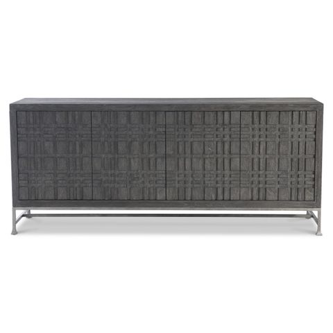 Bernhardt Tribeca Entertainment Credenza | Wayfair in Modern Living Room Essentials The Bernhardt Tribeca Entertainment Credenza Approach
