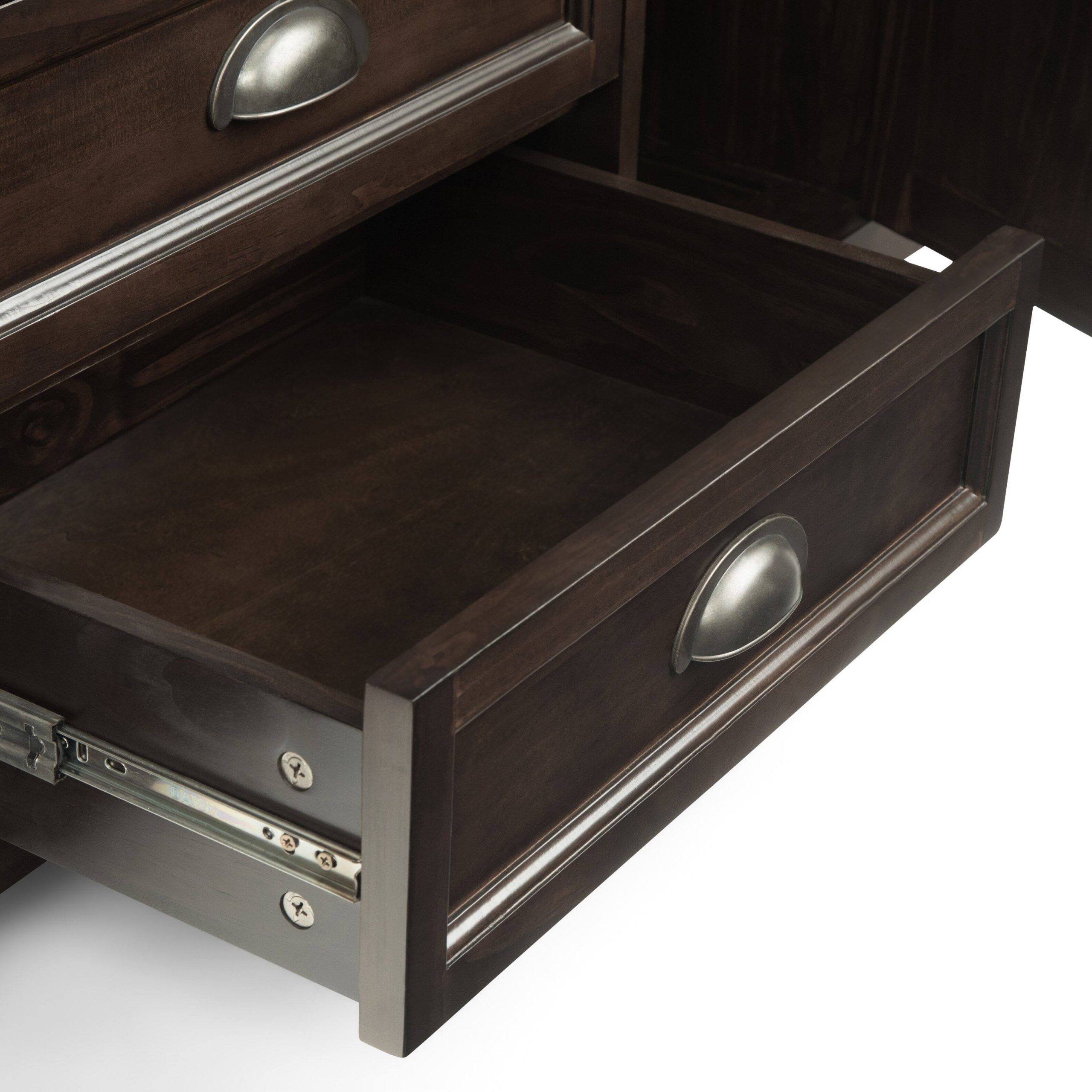 Best Buy: Simpli Home Burlington Solid Wood 72 Inch Tv Media Stand For ... intended for Design Considerations for Large-Scale TV Entertainment Centers