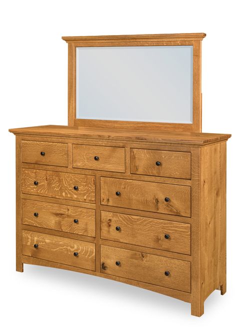 Canton Nine Drawer Dresser With Mirror - Weaver Furniture Sales inside How to Choose the Right 9 Drawer Dresser with Mirror for Your Bedroom Setup