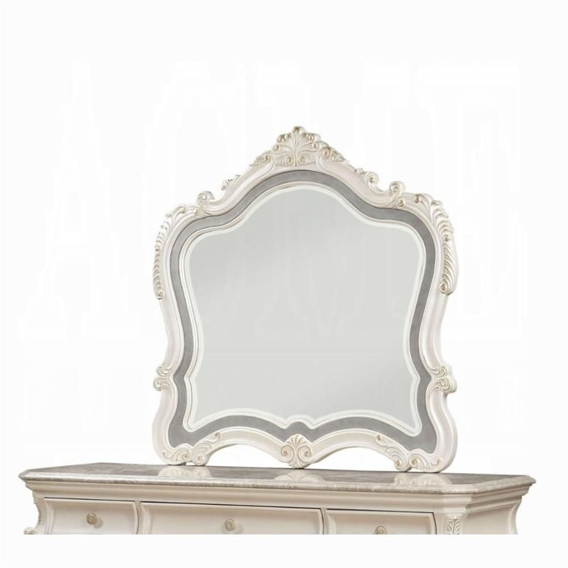 Chantelle Pearl White Bedroom Set Collection 23540 with regard to Chantelle Chest, Pearl White
