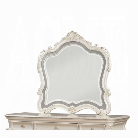 Chantelle Pearl White Bedroom Set Collection 23540 with regard to Chantelle Chest, Pearl White