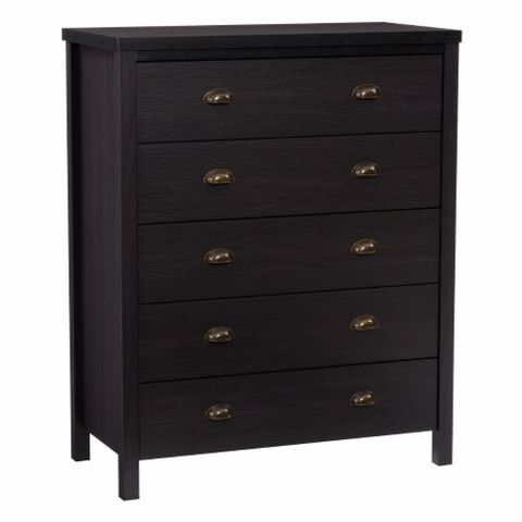 Corliving Boston 5 Drawer Dresser Black, 1 Unit - Kroger intended for Real User Experiences with CorLiving Boston 6 Drawer Dresser Black