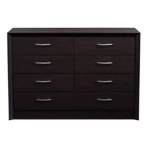 Corliving - Newport 8 Drawer Dresser - Black | National Credit Direct throughout Corliving Boston 6 Drawer Dresser, Black