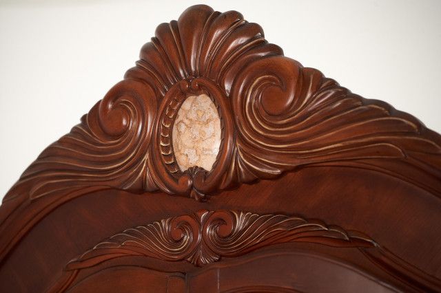 Cortina Dresser And Mirror Set - Honey Walnut - Victorian - Dressers ... inside Cortina Dresser And Mirror Set - Honey Walnut