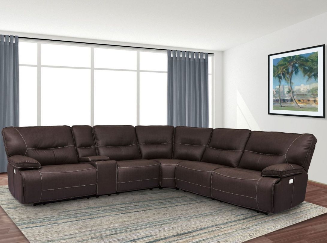Emma Mason Signature Leon 6Pcs Modular Sectional Living Room Set In ... regarding Emma Mason Signature Sherborne 4Pc Entertainment Estate Wall In Dark Almond
