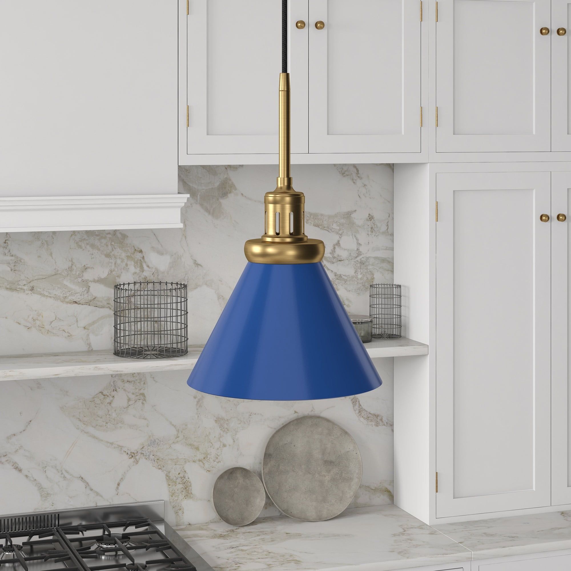 How the Zeno 8.5 Wide Pendant with Metal Shade Transforms Interior Lighting