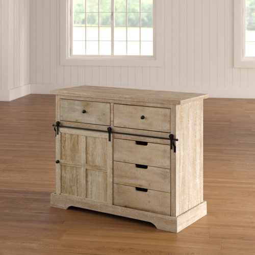 Gracie Oaks Chesterton Solid Wood Accent Cabinet &amp; Reviews | Wayfair with regard to Stone-Textured 5 Drawer Accent Cabinet With Doors