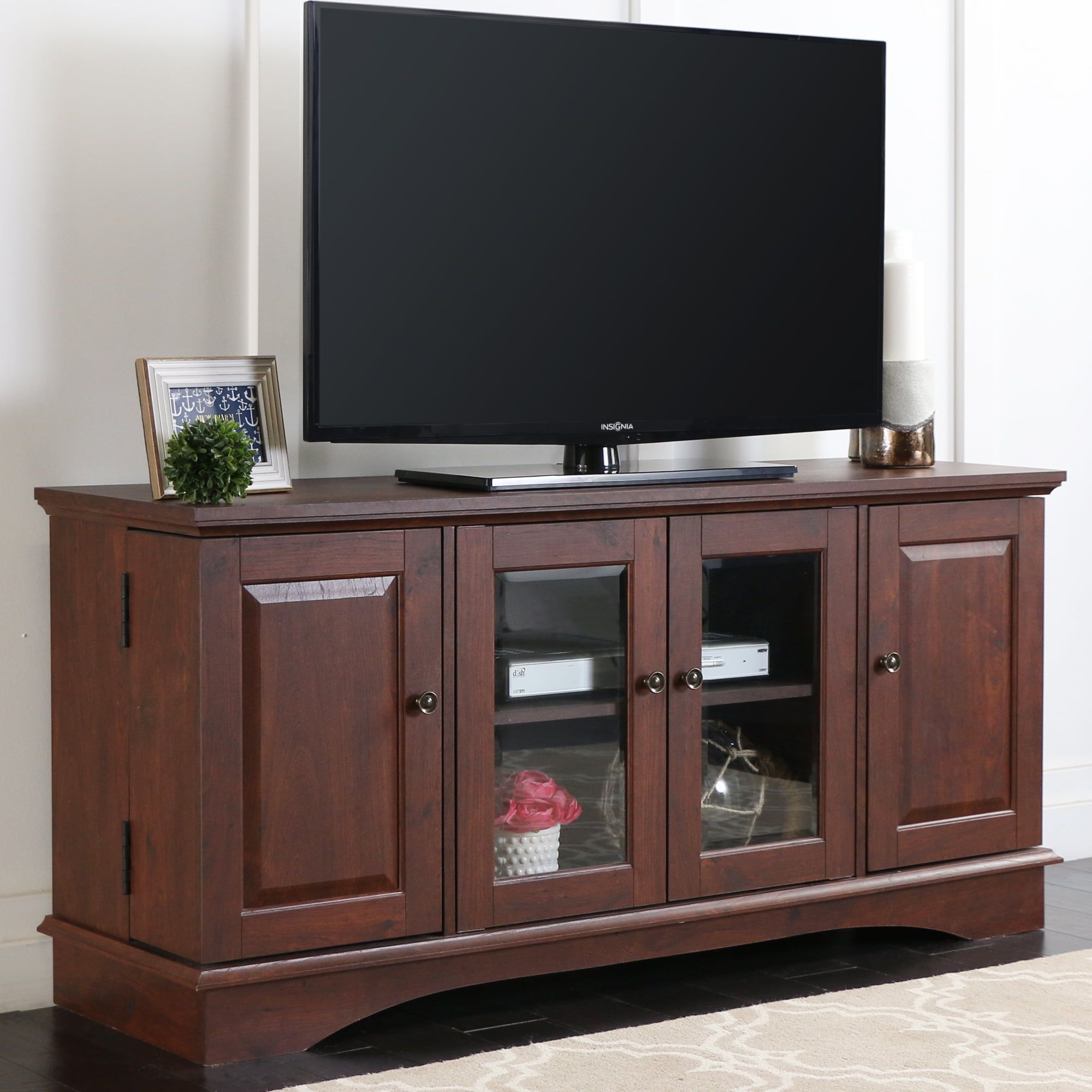 Inspirasi Top Wooden Tv Stand, Rak Minimalis inside Modern And Contemporary Style Light Brown 55, Tv Stand