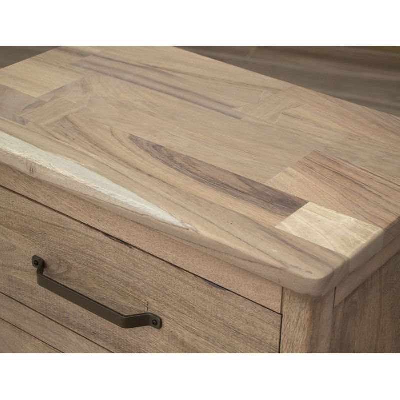 International Furniture Direct Natural Parota 5 Drawers, Chest | Wayfair for Granville Parota 5 Drawer Highboy Dresser