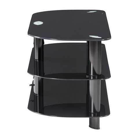 Laguna 40" Tv Stand, Color: Satin Black - Jcpenney within Creating Visual Balance with Laguna Satin Black TV Stand Placement