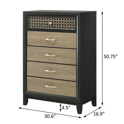 Latitude Run® 5-Drawer Bedroom Chest Black | Wayfair with regard to Maximizing Bedroom Organization Through Strategic Furniture Selection