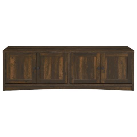 Laughlin 4-Door Engineered Wood 78 Inch Tv Stand In Dark Pine By ... throughout Laughlin 4-Door Engineered Wood 78" Tv Stand White