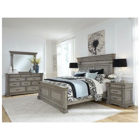 Madison Ridge Bedroom Set Pulaski Furniture throughout Pulaski Furniture Bedroom Madison Ridge 6-Drawer Chest, Heritage Taupe