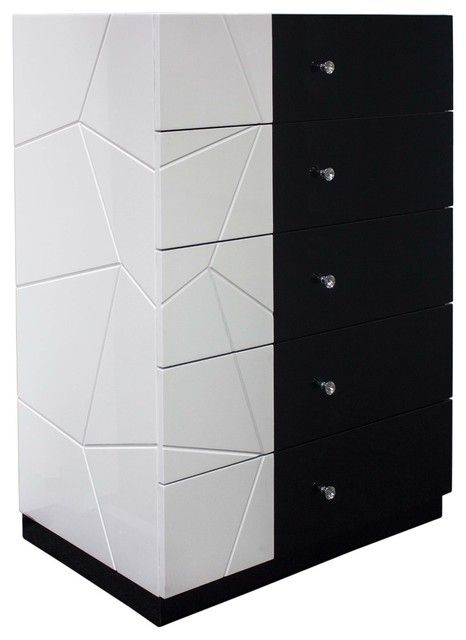 Understanding the Versatility of Modern White and Black 5-Drawer Chest Solutions