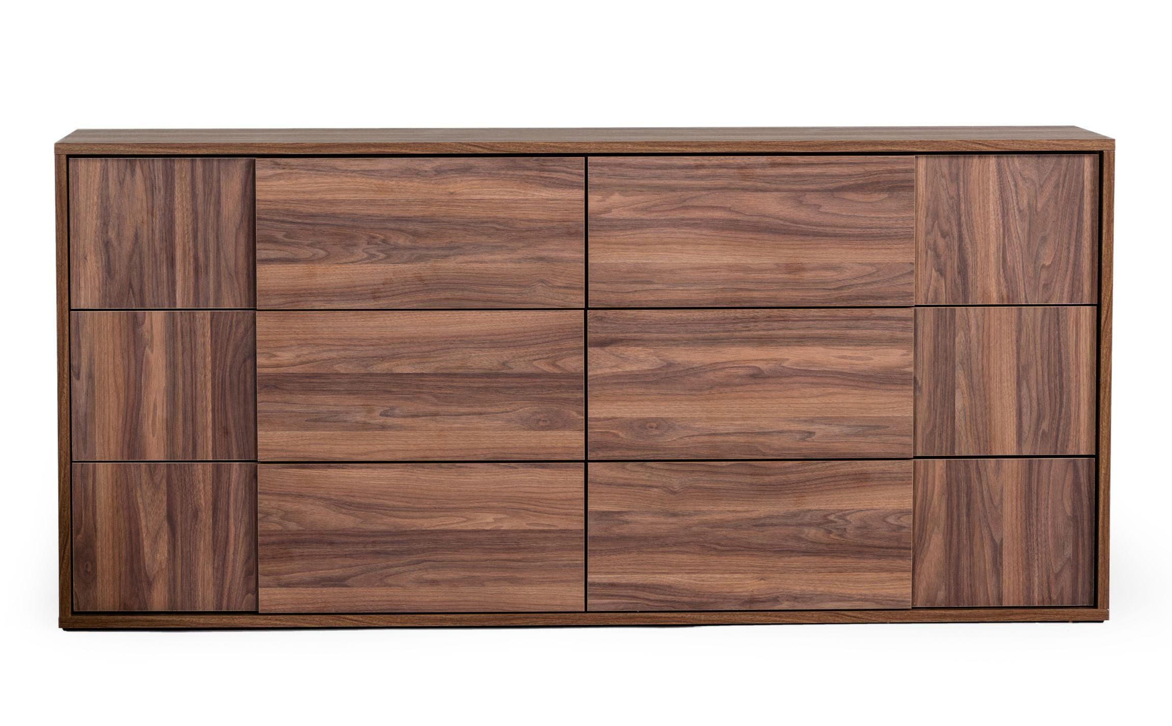 Nova Domus Asus - Italian Modern Walnut Dresser | Atlas Furniture Imports regarding Craftsmanship and Materials in Nova Domus Brooklyn Italian Modern Walnut Dresser Construction