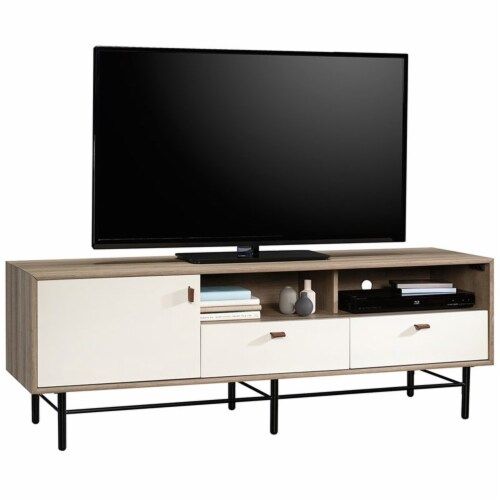 Pemberly Row Modern Engineered Wood Tv Stand For Tvs Up To 60 In Sky ... with regard to Choosing the Right TV Stand Size for Your Living Room Layout
