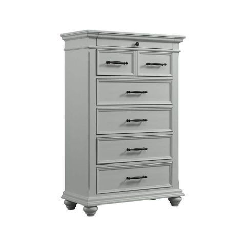 Picket House Furnishings Brooks 6-Drawer Chest In Grey Sr300Ch - The ... inside Picket House Furnishings Kingsley Chest Kt600Ch