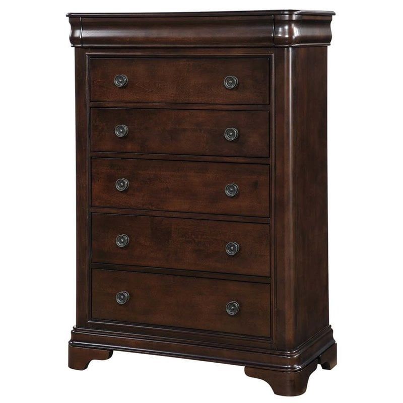 Picket House Furnishings Conley 6 Drawer Chest In Cherry | Bush ... pertaining to Picket House Furnishings Kingsley Chest Kt600Ch