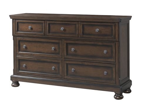Picket House Furnishings Kingsley Dresser - Walnut - Walmart.com in Picket House Furnishings Dex 7 Drawer Dresser In Walnut